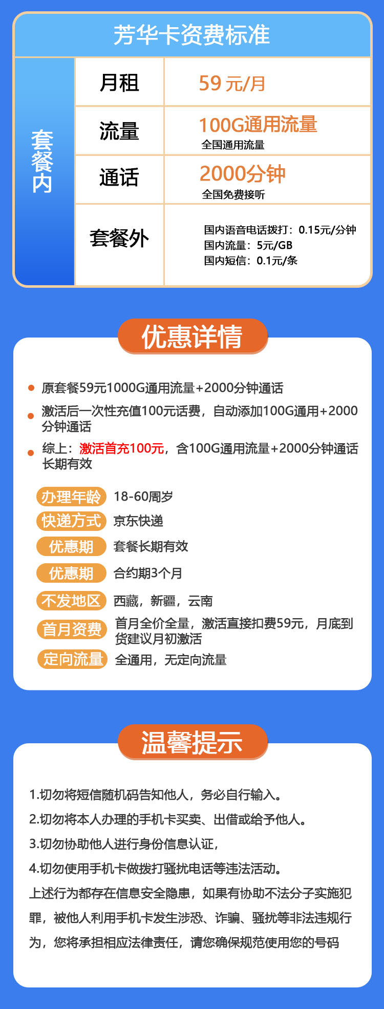 联通斗破卡59元100G+2000分钟  第2张
