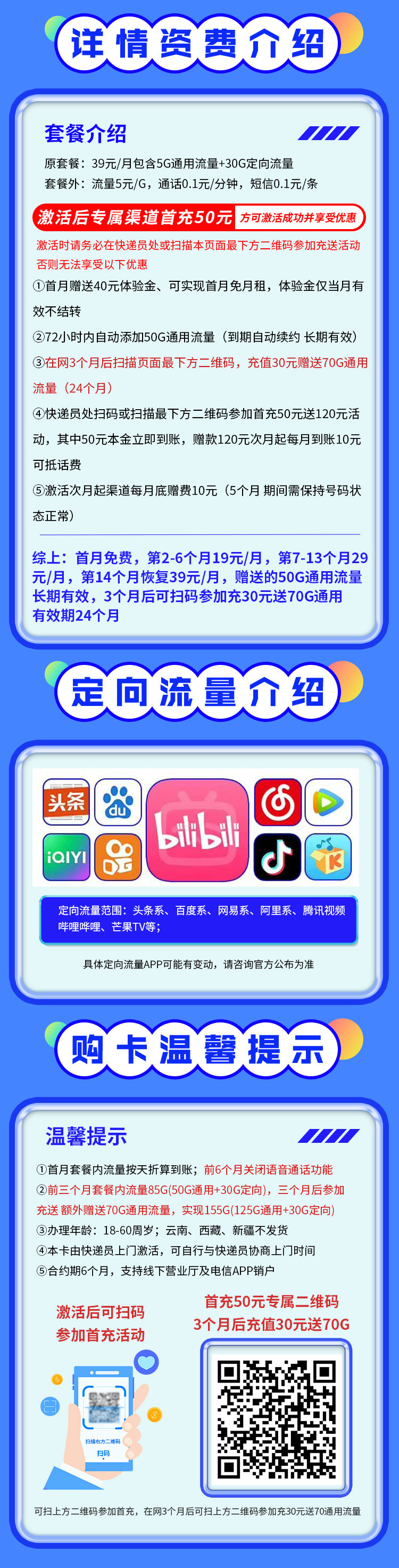 卡世界官方发布：电信风桦卡19元155G流量  第2张